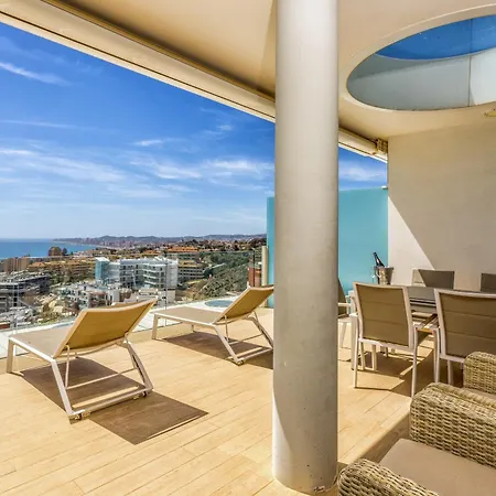 Apartment Vivi Homes - Nova Pool, Jacuzzi, Terrace & Sea View Fuengirola